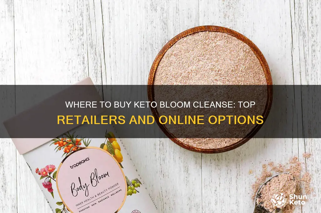 where can i buy keto bloom cleanse