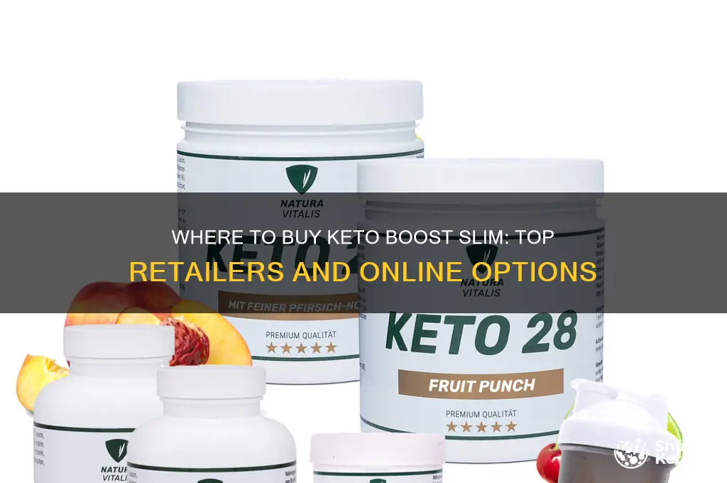 where can i buy keto boost slim