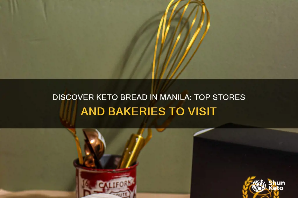 where can i buy keto bread in manila