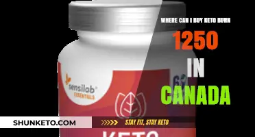 Buy Keto Burn 1250 in Canada: Top Retailers & Online Options