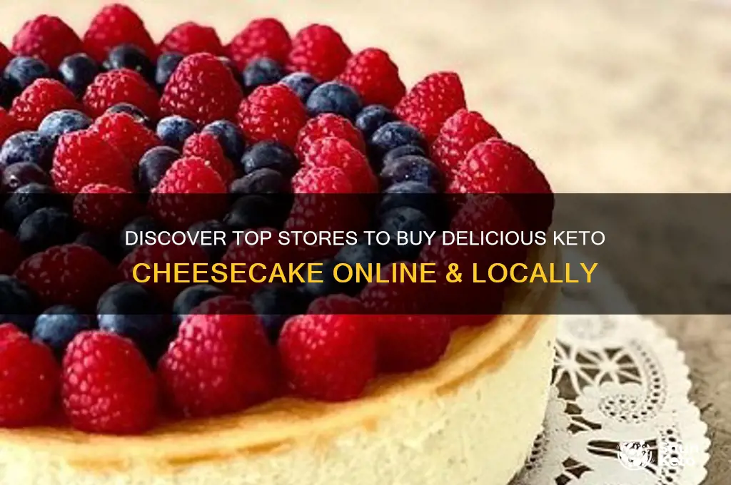 where can i buy keto cheesecake