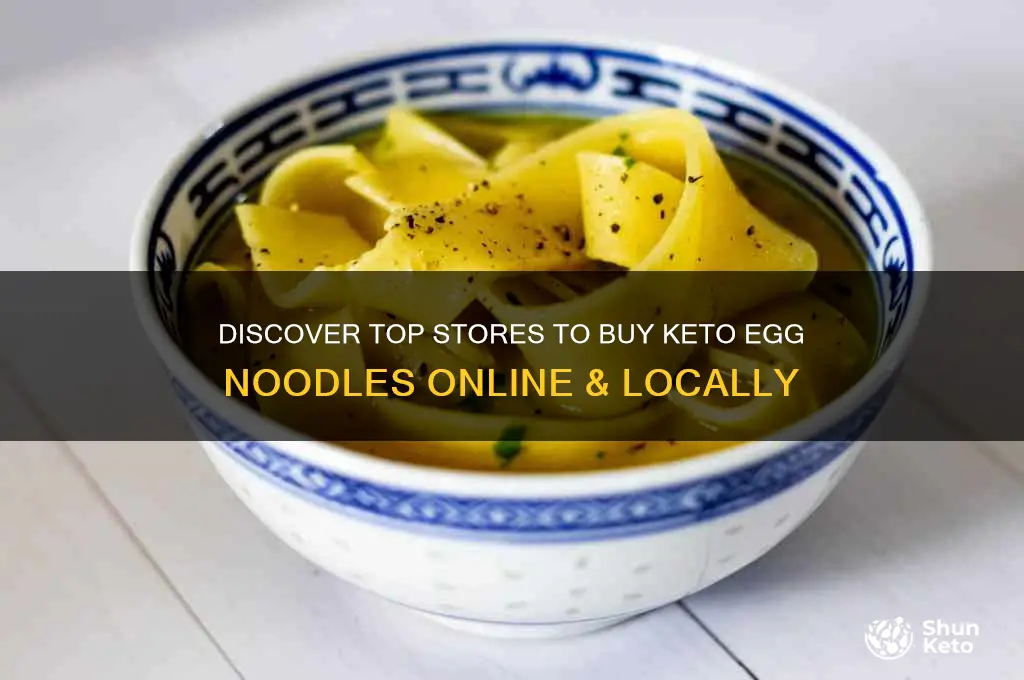 where can i buy keto egg noodles
