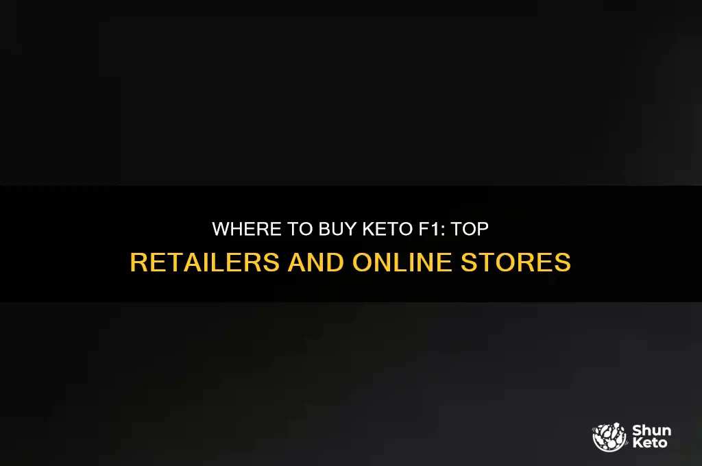 where can i buy keto f1