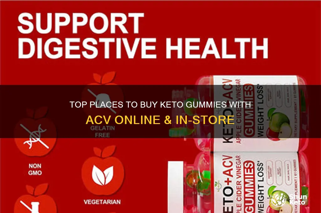 where can i buy keto gummies with acv