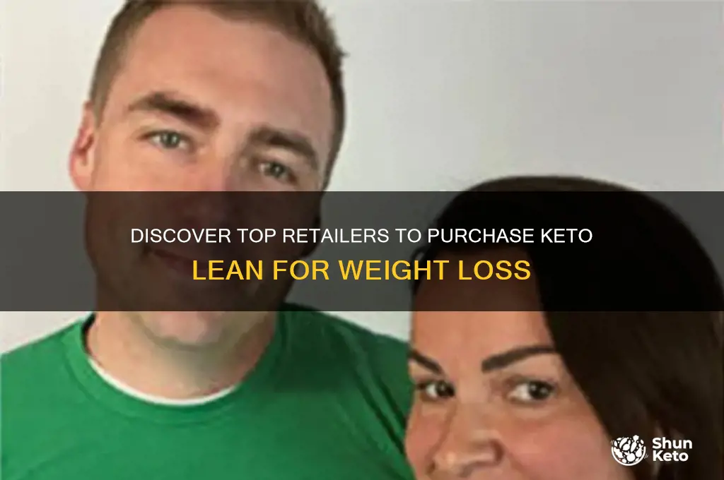where can i buy keto lean