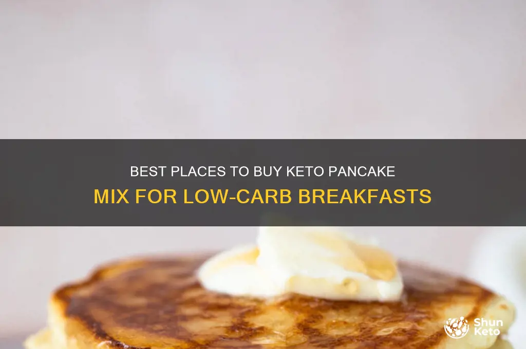 where can i buy keto pancake mix