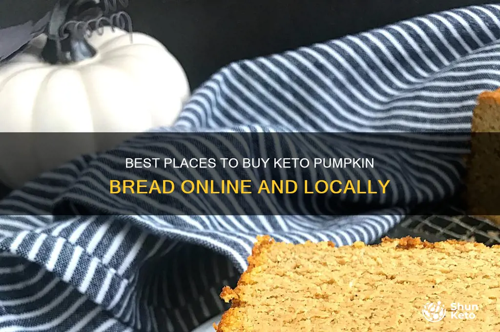 where can i buy keto pumpkin bread