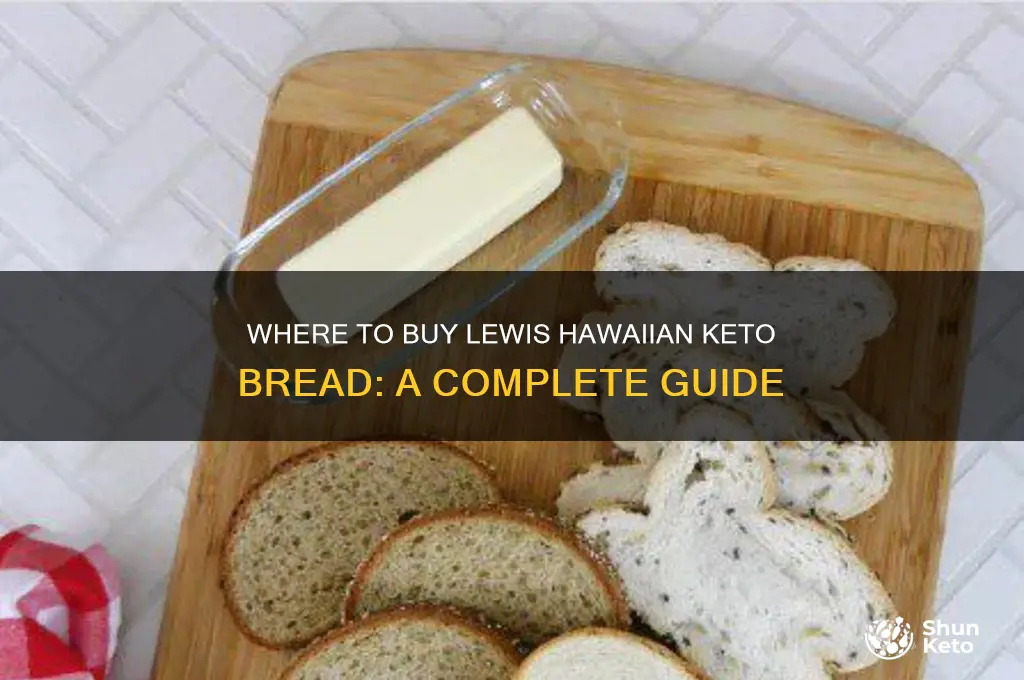 where can i buy lewis hawaiian keto bread