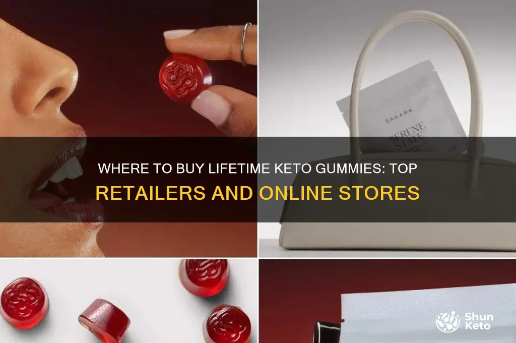 where can i buy lifetime keto gummies