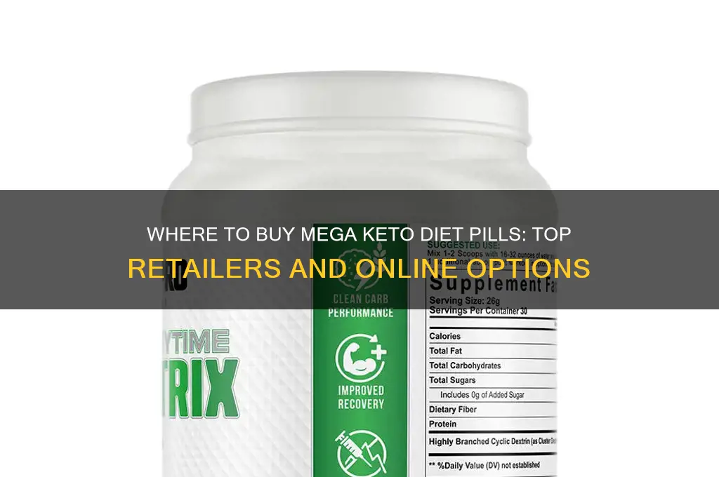 where can i buy mega keto diet pills