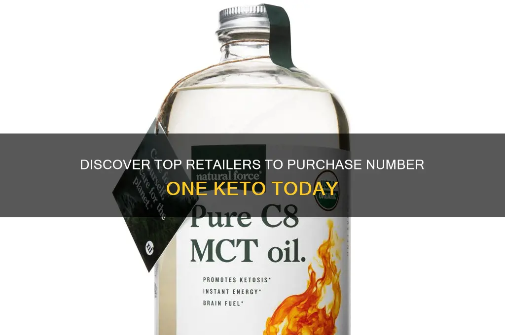 where can i buy number one keto