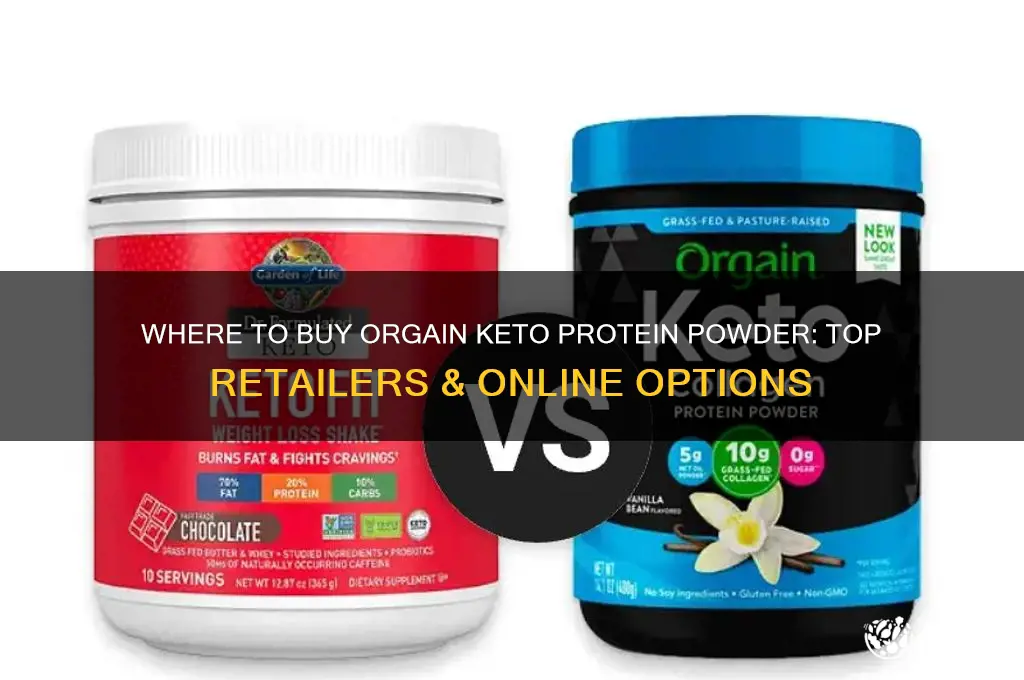 where can i buy orgain keto protein powder