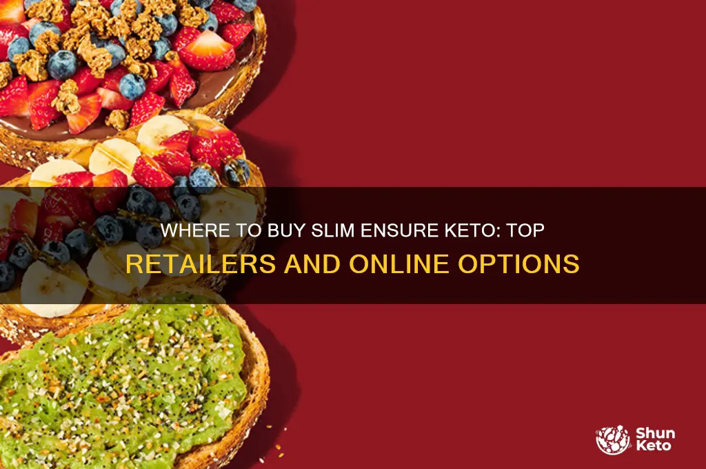 where can i buy slim ensure keto