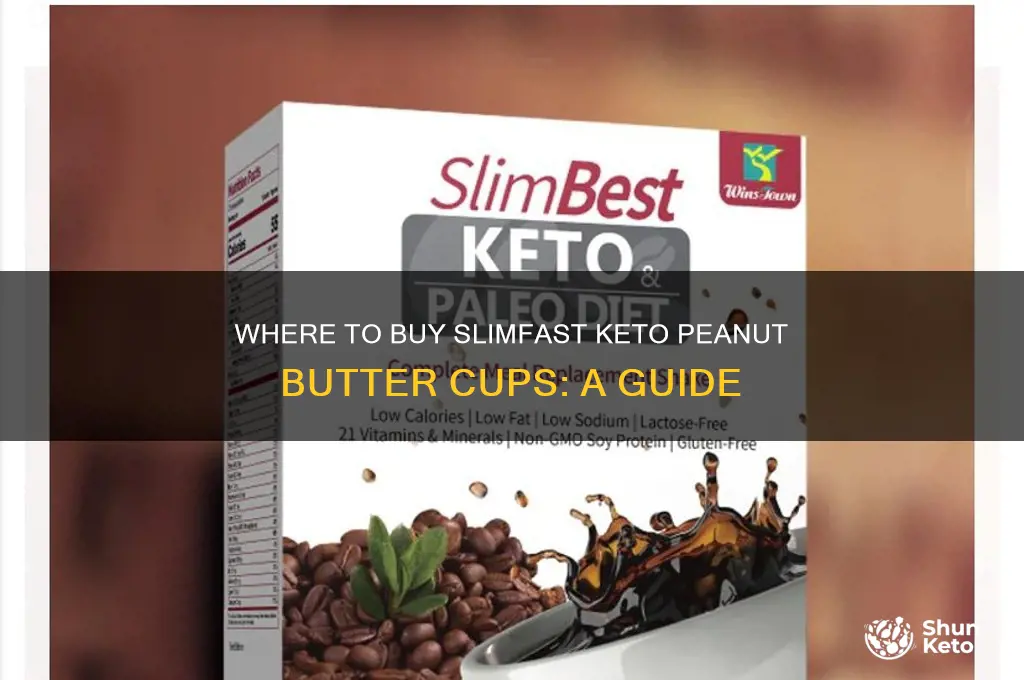 where can i buy slimfast keto peanut butter cups