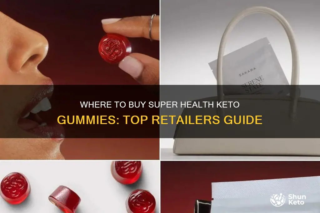where can i buy super health keto gummies