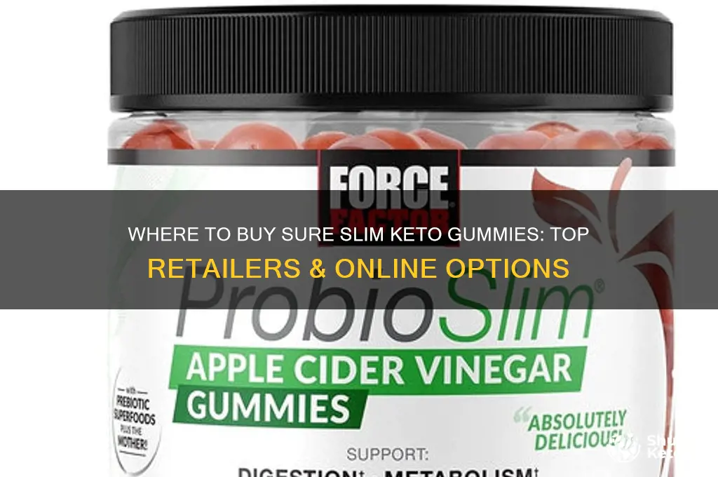 where can i buy sure slim keto gummies
