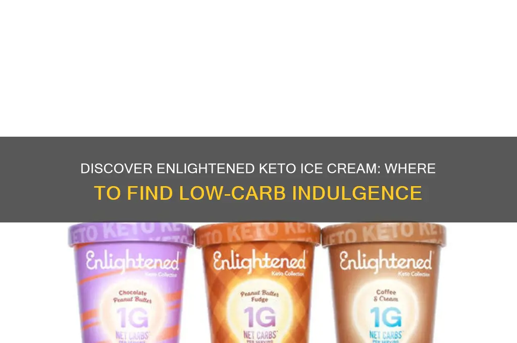 where can i find enlightened keto ice cream