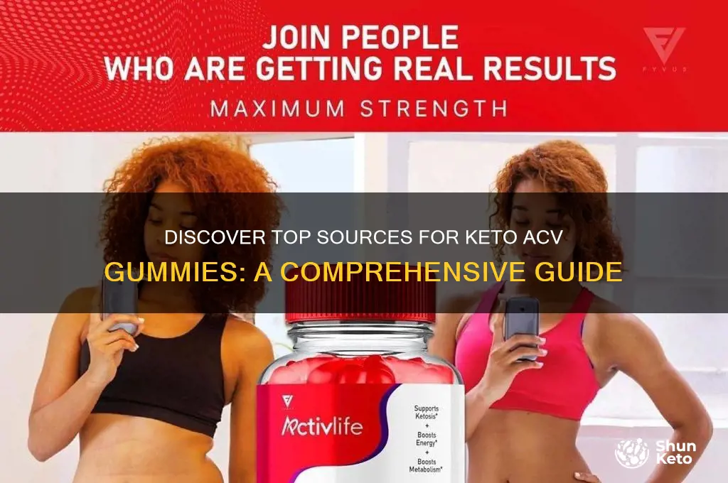 where can i find keto acv gummies