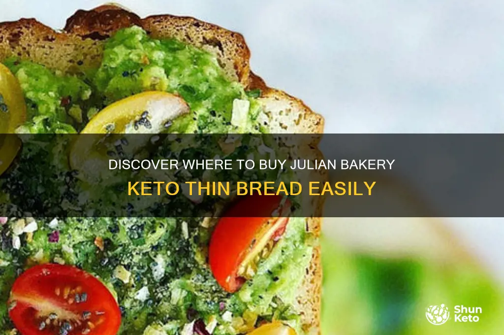 where can i get julian keto thin bread