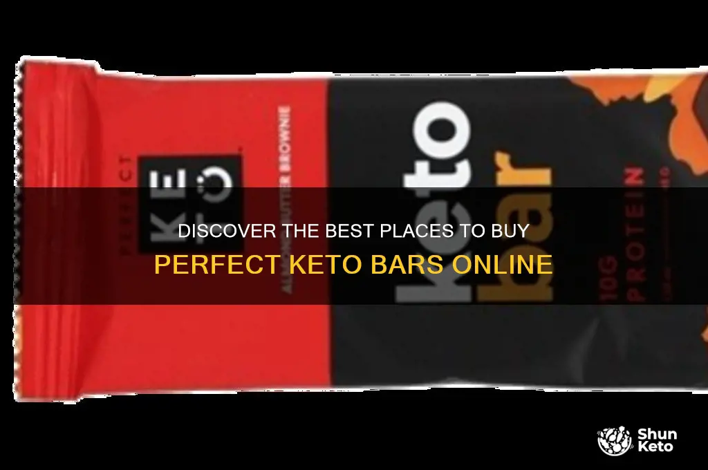where can i get perfect keto bars