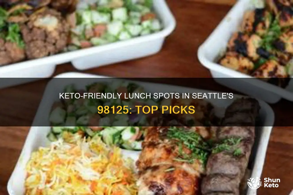 where can i go in 98125 for a keto lunch