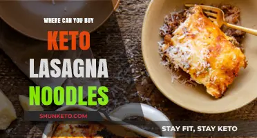 Where to Buy Keto Lasagna Noodles: Top Retailers and Brands