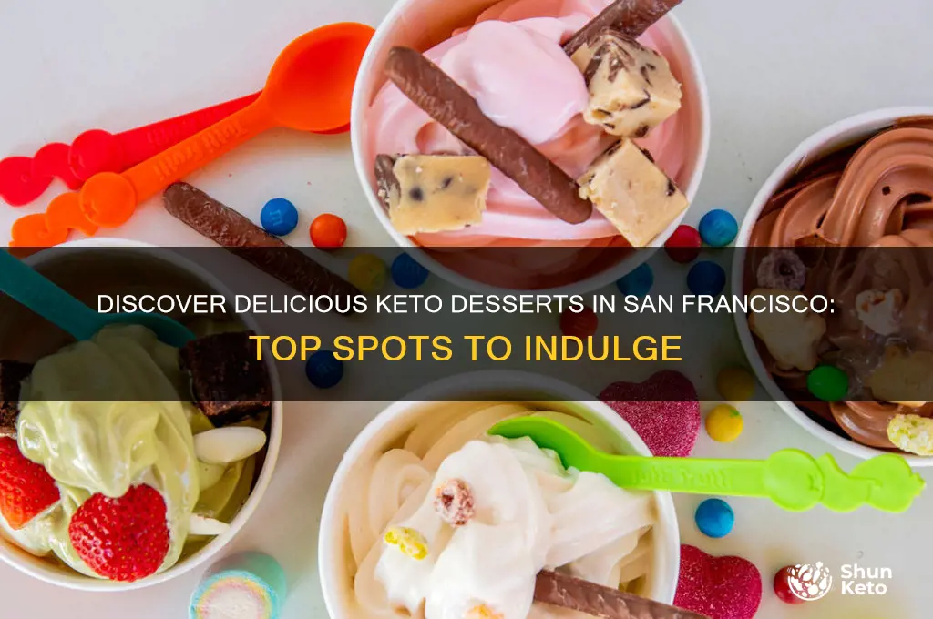 where can you get keto desserts in san francisco
