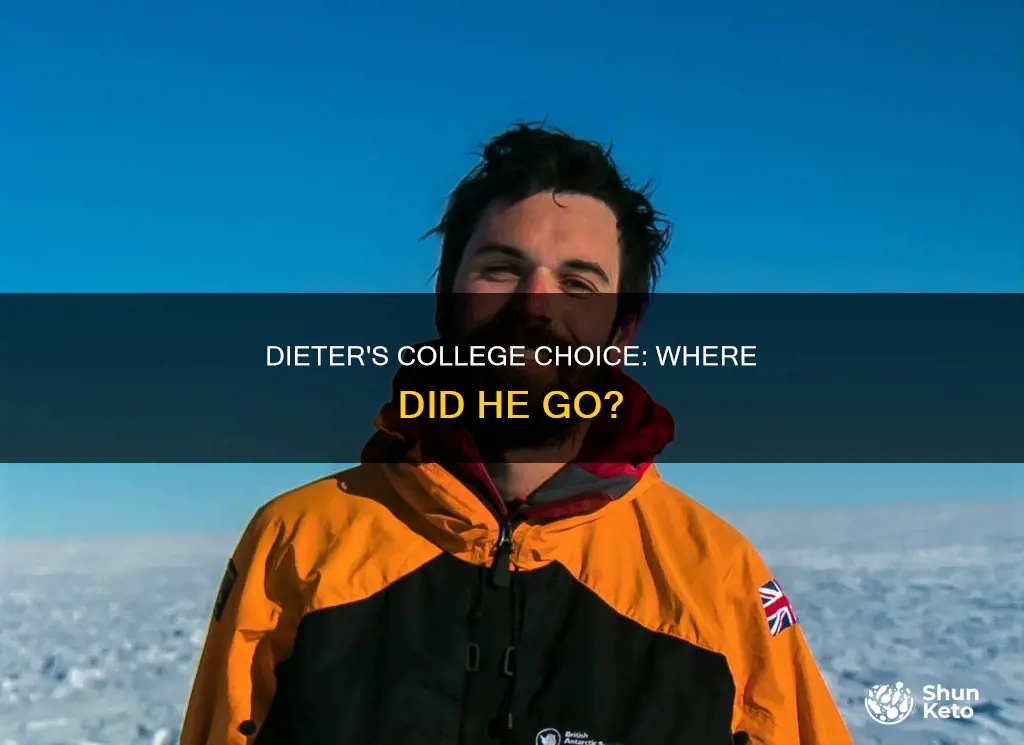 where did dieter go to college