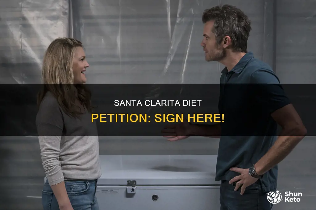 where do i sign the santa clarita diet petition