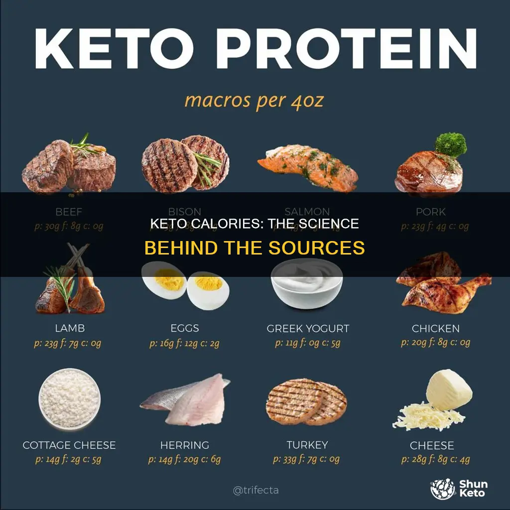 where do keto calories come from