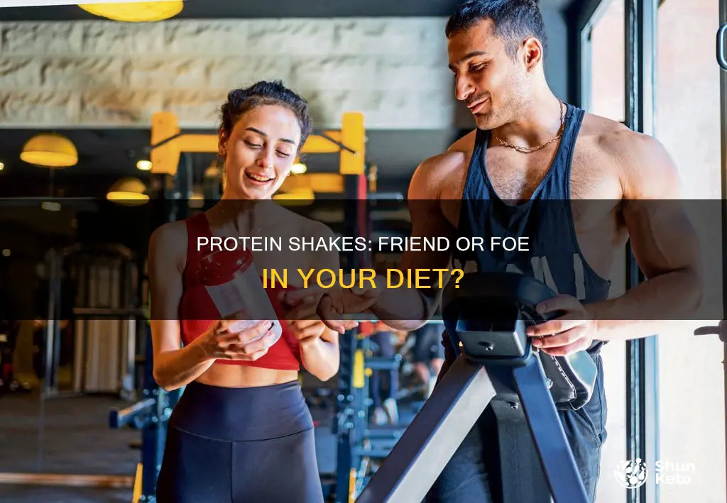 where do protein shakes fit into diet
