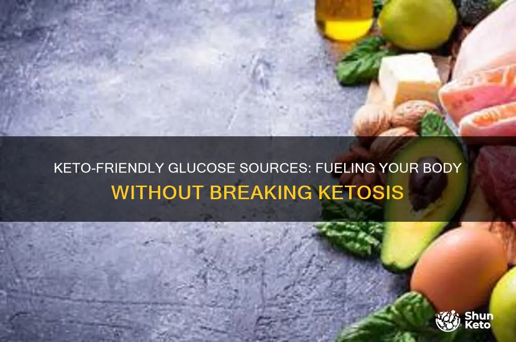 where do you get glucose on a keto diet