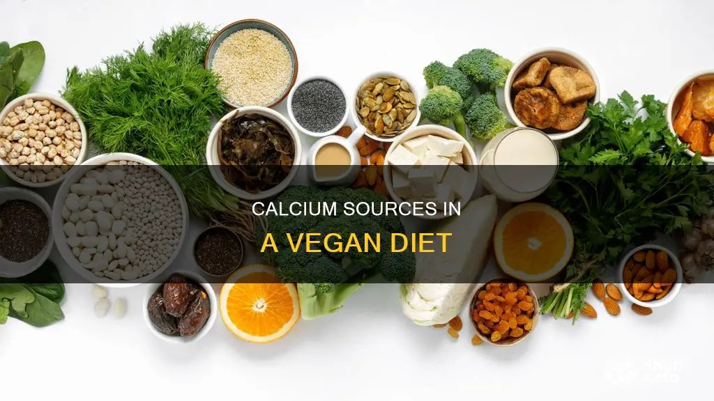 where does calcium come from in a vegan diet