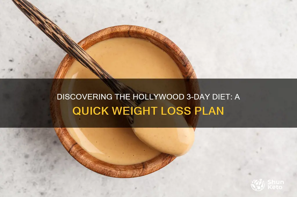 where go find hkllywood 3 day diet