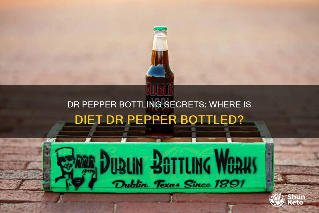 where is diet dr pepper bottled