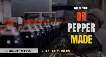 Dr Pepper: Where is Diet Made?