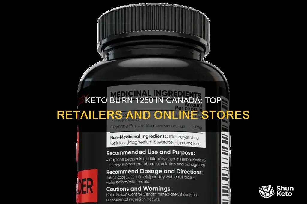 where to buy keto burn 1250 in canada