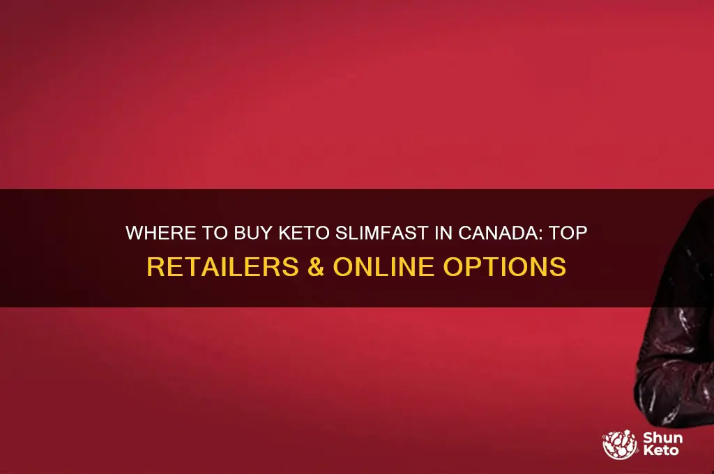 where to buy keto slimfast in canada