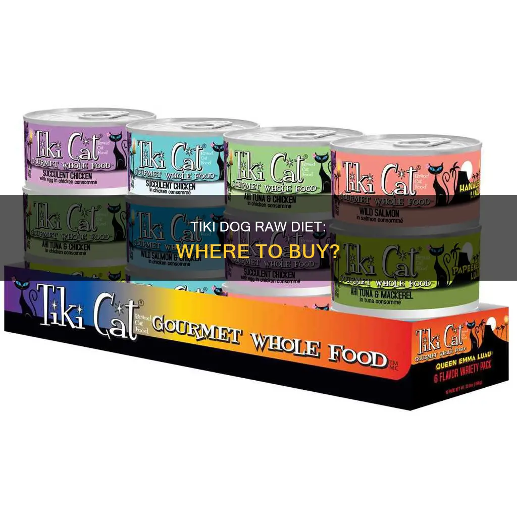 where to buy tiki dog raw diet
