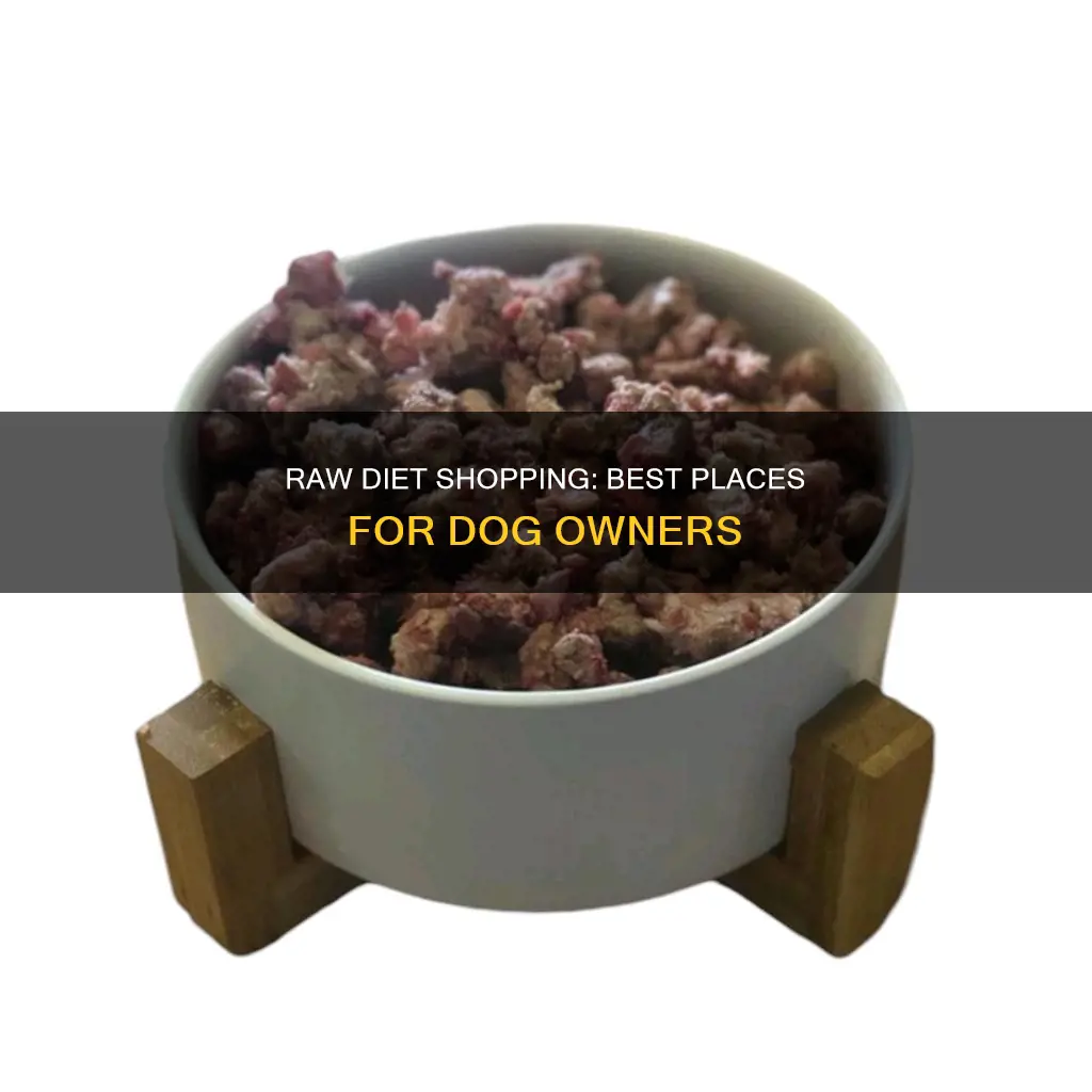 where to shop for dog raw diet