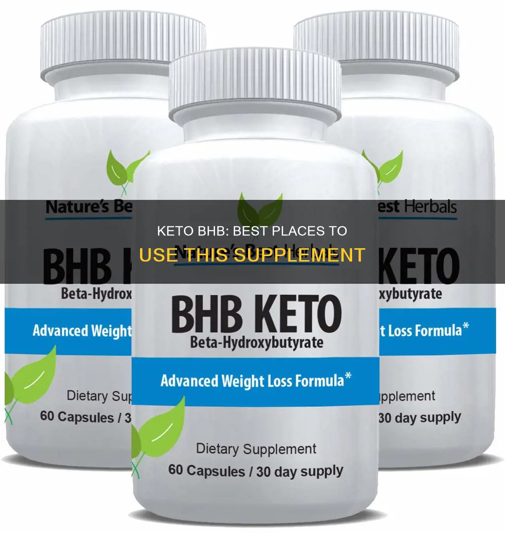 where to use keto bhb