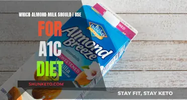 Almond Milk Options for A1C Diet: Best Choices