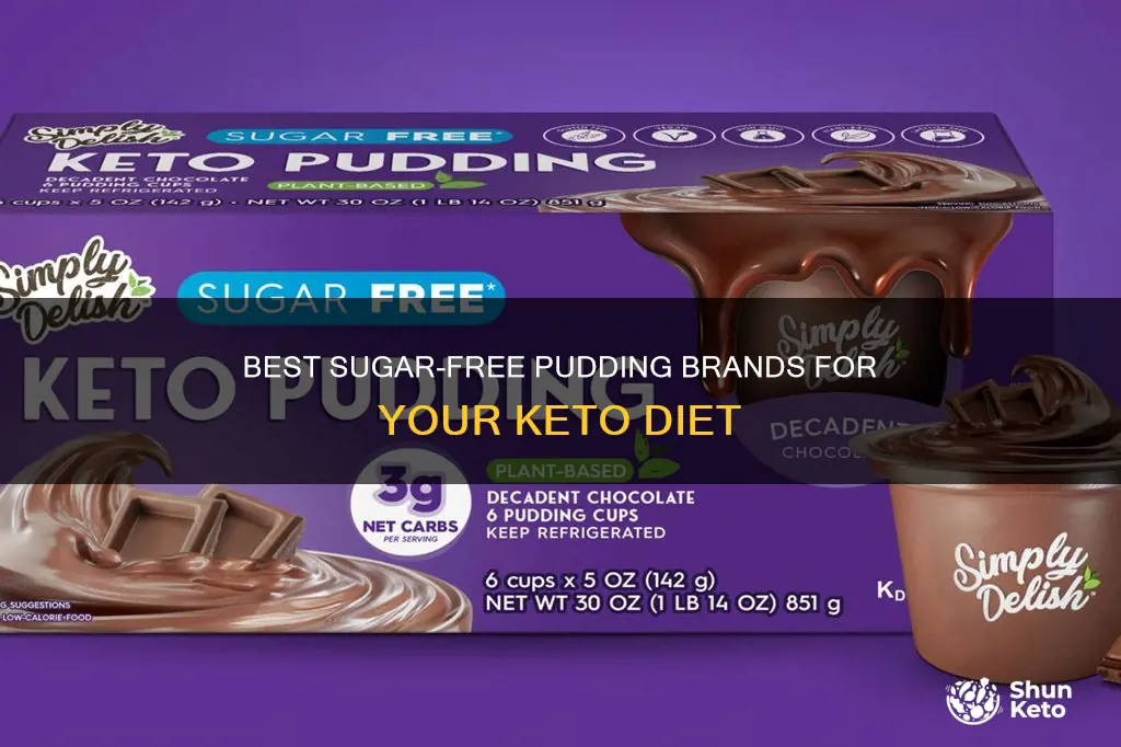 which brand shugar free pudding keto