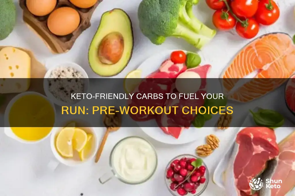 which carbs to eat before running on keto