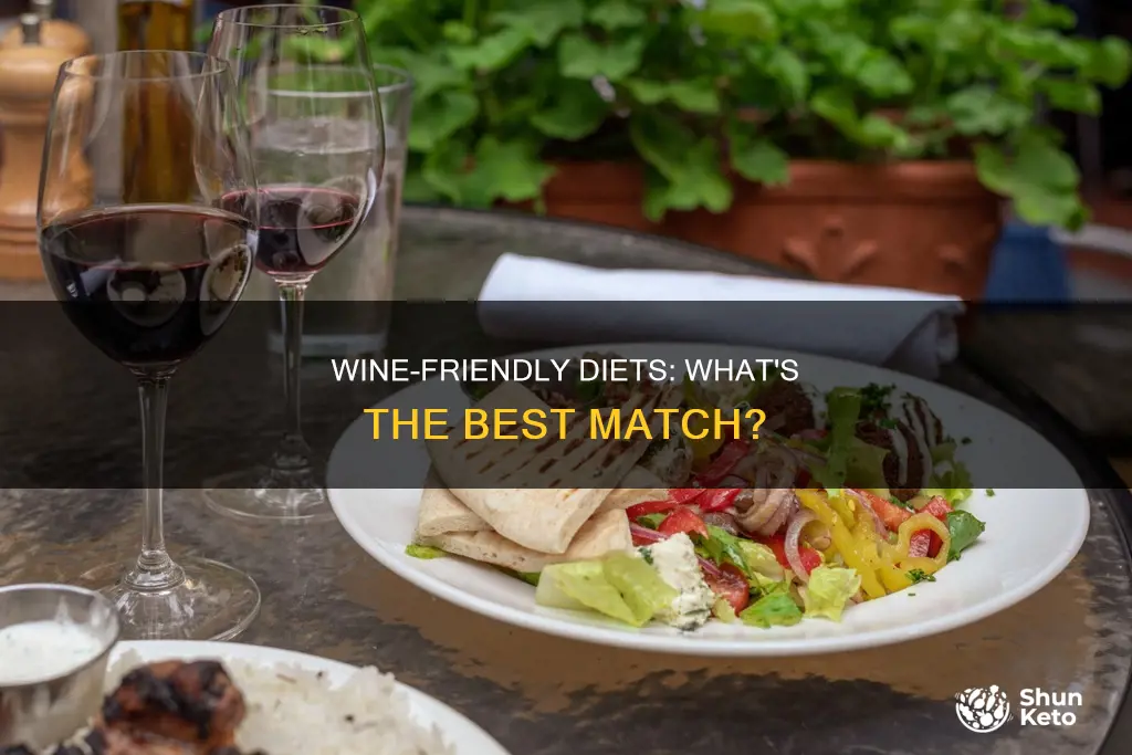 which diet allows wine
