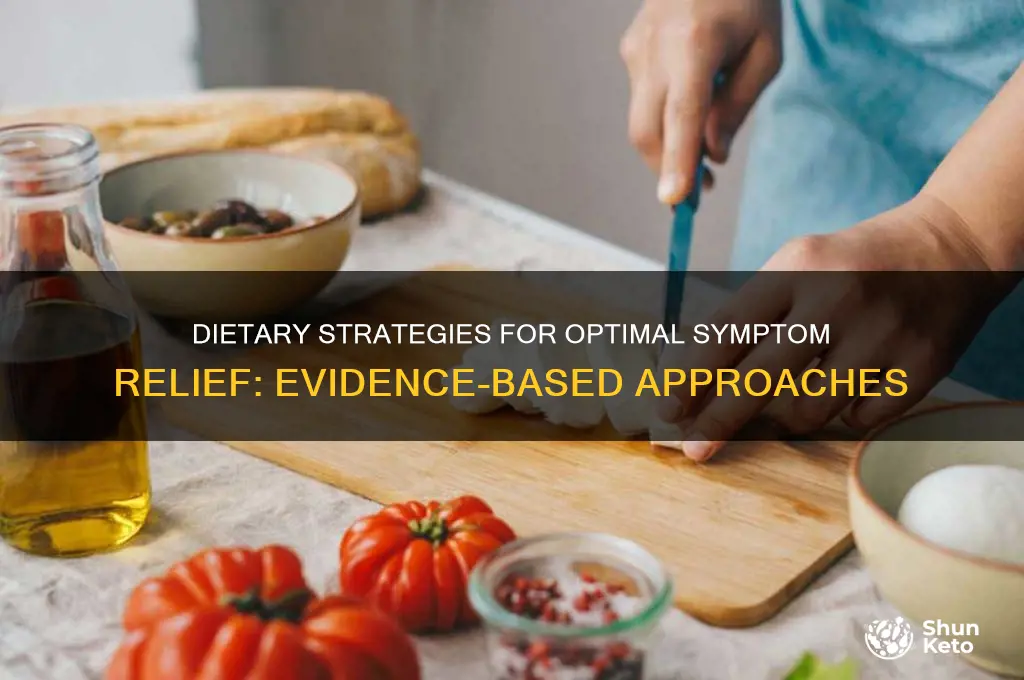 which diet has the highest chance for symptom improvement