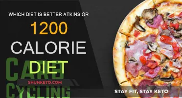 Calorie Counting vs Carb Cutting: Atkins or 1200?