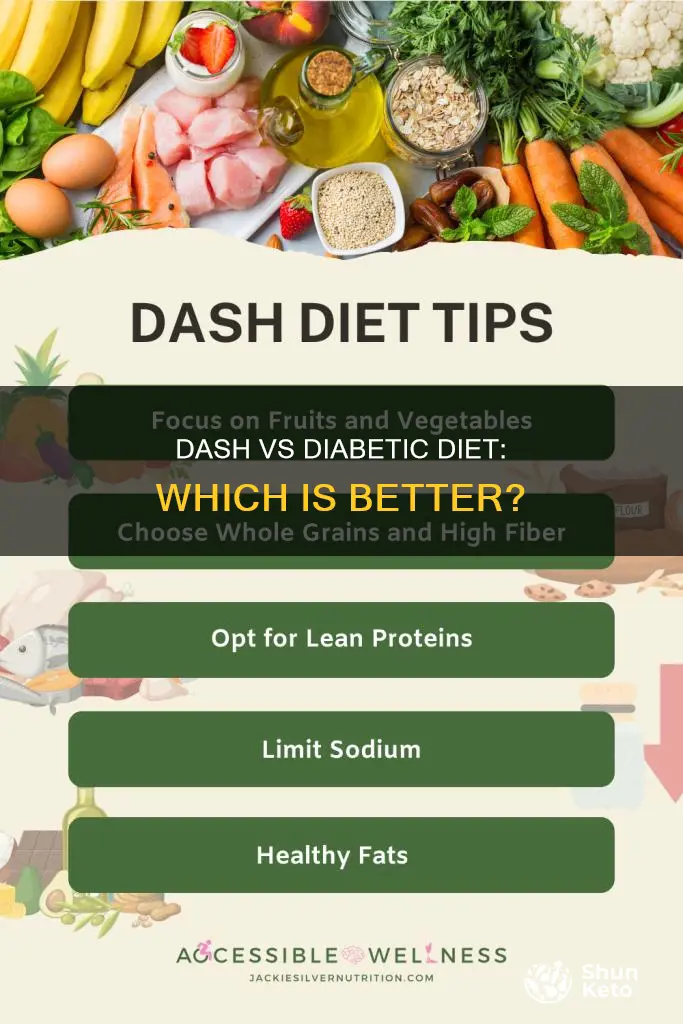 which diet is better dash or diabetic