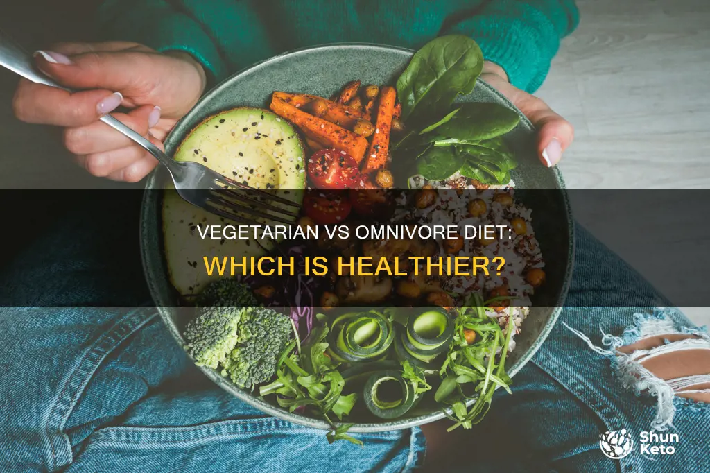 which diet is better vegetarian or the traditional omnivore diet