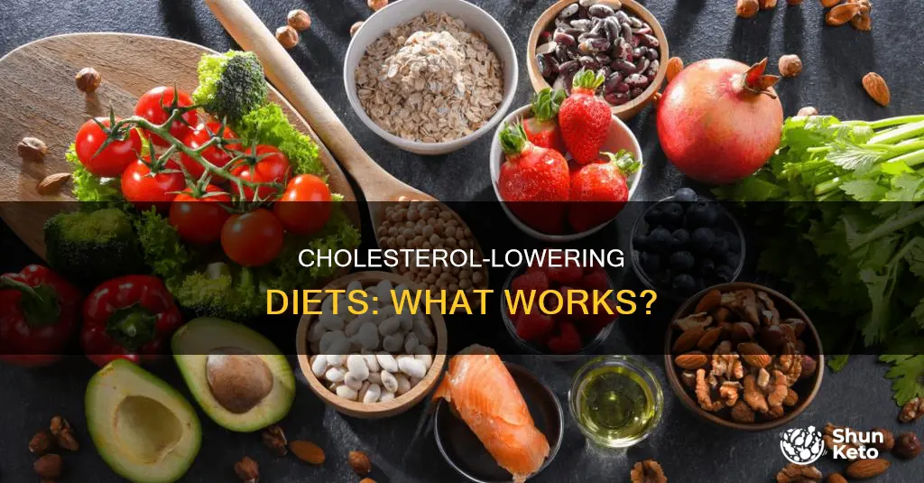 which diet lowers cholesterol most effectively